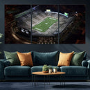 Michigan State Spartans Football Team Print - East Lansing