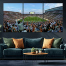 Michigan State Spartans Football Team Art Print - East