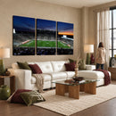 Michigan State Spartans Football Team Print - East Lansing