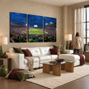 Michigan State Spartans Football Team Print - East Lansing