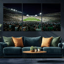 Framed Michigan State Spartans Football Team Print - East
