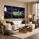 Michigan State Spartans Canvas, Framed Football Team Print -