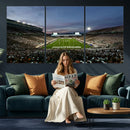 Michigan State Spartans Football Team Print - East Lansing