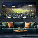 University of Oregon Ducks Football Team Print - Eugene
