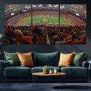 Syracuse University Orange Football Canvas Print, Football