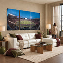 Texas Tech Red Raiders Canvas, Framed Football Team Print -