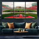 Texas Tech Red Raiders Football Team Print - Lubbock Jones