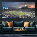 Memphis Tigers Football Team Print - Memphis Simmons Bank