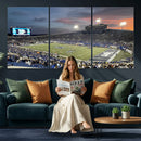 Memphis Tigers Football Team Print - Memphis Simmons Bank