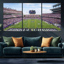 TCU Horned Frogs Football Team Print - Fort Worth Amon G.