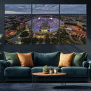 The Louisiana State University Tigers Football Team Print -
