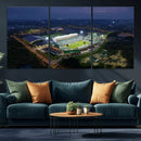 The University of South Florida Bulls Football Team Print - by MyGreatCanvas | Canvas Wall Art Prints | Photo Prints & Wall Decor