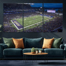 The University of Washington Huskies Football Team Print - by MyGreatCanvas | Canvas Wall Art Prints | Photo Prints & Wall Decor