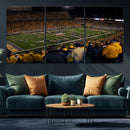 West Virginia Uni Mountaineers Football Team Print - Milan