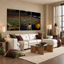 West Virginia Uni Mountaineers Football Team Print - Milan