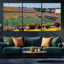 Puskar Stadium Canvas Print Wall Art - Morgantown Print -
