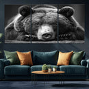 Resting Grizzly 399 Bear Canvas Print | Ready to Hang Wall