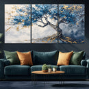 Abstract Tree Painting Canvas Wall Art | Tree of Life
