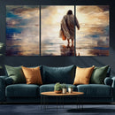 Jesus Walking on Water Wall Art | Ready to Hang Spiritual