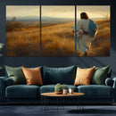 Jesus the Good Shepherd Wall Art Canvas Print -