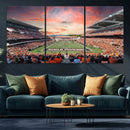 Oregon State Beavers Football Team Print - Corvallis Reser by MyGreatCanvas | Canvas Wall Art Prints | Photo Prints & Wall Decor