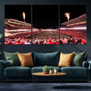 Oregon State Beavers Football Team Print - Corvallis Reser