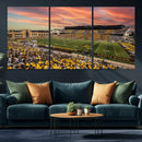 University of Wyoming Cowboys Football Team Print - Laramie by MyGreatCanvas | Canvas Wall Art Prints | Photo Prints & Wall Decor