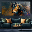 Abstract Horse Wall Art Canvas Print | Farmhouse Wall Decor by MyGreatCanvas | Canvas Wall Art Prints | Photo Prints & Wall Decor