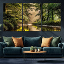 Forest Wall Art Print | River Landscape Wall Art | Perfect