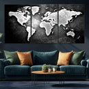 World Map Wall Art Canvas Print – Framed Wall Art for by MyGreatCanvas | Canvas Wall Art Prints | Photo Prints & Wall Decor