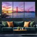 Golden Gate Bridge Wall Art Canvas Print – Framed San by MyGreatCanvas | Canvas Wall Art Prints | Photo Prints & Wall Decor