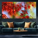 Red Leaves Autumn Forest Wall Art Canvas, Red Leaves Autumn by MyGreatCanvas | Canvas Wall Art Prints | Photo Prints & Wall Decor