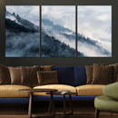 Foggy Forest Wall Art Canvas Print – Misty Mountain by MyGreatCanvas | Canvas Wall Art Prints | Photo Prints & Wall Decor