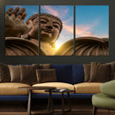 Buddha Statue and Daylight Wall Art, Buddha Statue Wall Art by MyGreatCanvas | Canvas Wall Art Prints | Photo Prints & Wall Decor