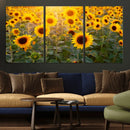 Sunflower Sunshine Wall Art Canvas Print by MyGreatCanvas | Canvas Wall Art Prints | Photo Prints & Wall Decor