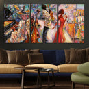 Abstract Afro American Jazz Canvas Wall Art | Music-Inspired by MyGreatCanvas | Canvas Wall Art Prints | Photo Prints & Wall Decor