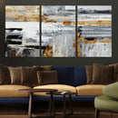 Abstract Painting Canvas Wall Art Print Paint Drip Art Brush