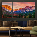 Yosemite Nal Park Wall Art Landscape Canvas Print El Capitan by MyGreatCanvas | Canvas Wall Art Prints | Photo Prints & Wall Decor