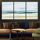 Ocean Abstract Wall Art Canvas Print