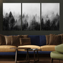 Fogy Forest Canvas Wall Art Print - Mountain Wall Art with by MyGreatCanvas | Canvas Wall Art Prints | Photo Prints & Wall Decor