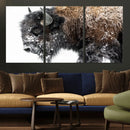 American Bison Wall Art Print – Majestic Buffalo Canvas