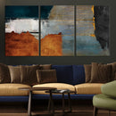 Modern Abstract Canvas Art Canvas Print - Framed and Ready