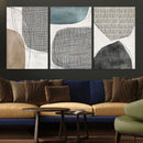 Canvas Print Wall Art Abstract Art Boho, Framed Boho Decor
