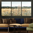 Wildflower Field Wall Art Canvas | Nature-Inspired Landscape by MyGreatCanvas | Canvas Wall Art Prints | Photo Prints & Wall Decor