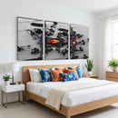 RedBull Formula 1 Canvas Wall Art Print