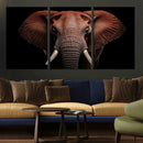 Wild Elephant Wall Art Canvas Print, Africa Savannah Wild by MyGreatCanvas | Canvas Wall Art Prints | Photo Prints & Wall Decor