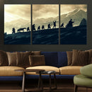 Fellowship Journey Wall Art – Fantasy Adventure Canvas Print by MyGreatCanvas | Canvas Wall Art Prints | Photo Prints & Wall Decor