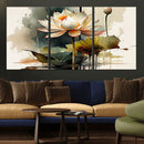 Lotus Flower Watercolor Canvas Print – A Symbol of Serenity by MyGreatCanvas | Canvas Wall Art Prints | Photo Prints & Wall Decor