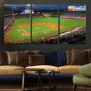Angel Stadium Aerial Canvas Print – Los Angeles Angels