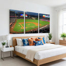 Angel Stadium Aerial Canvas Print – Los Angeles Angels